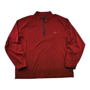 Greg Norman Tasso Elba Golf Athleisure Quarter Zip Pullover Mens L